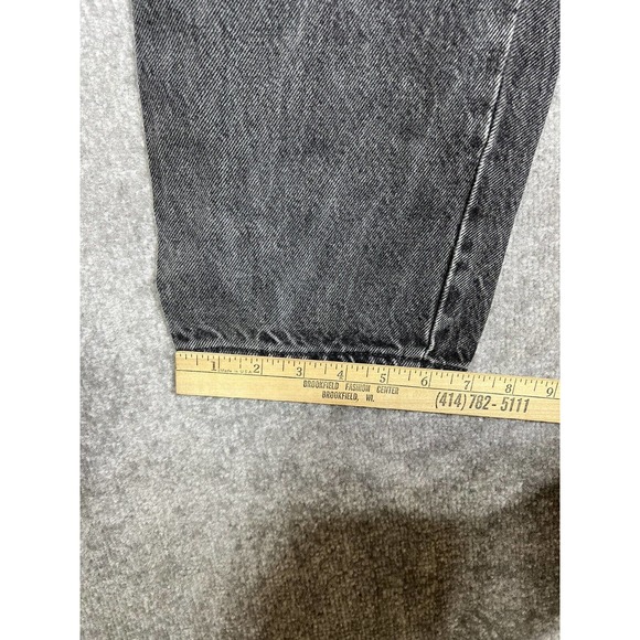 Gitano High Waist Mom Jeans Womens Size 16 Short Relaxed‎ Fit Faded Black Denim - Picture 14 of 14